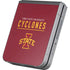 Iowa State University Athletic Text Galaxy Z Flip6 Skin